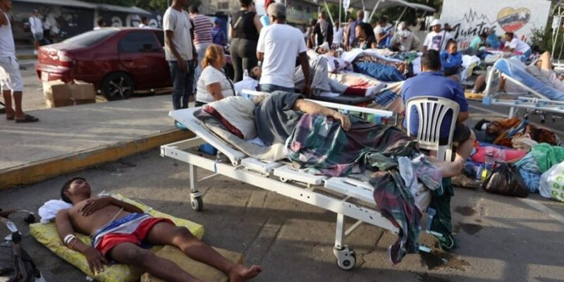 Aumenta a 188 los muertos en Venezuela y a 1,520 los heridos tras los dos fuertes terremotos