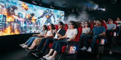 Cine 5D en Japón revoluciona la experiencia cinematográfica y conquista las redes sociales