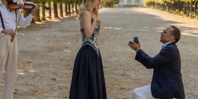 Ivana Gavrilovic se compromete con Ernesto Mejía en una romántica propuesta de matrimonio en Europa