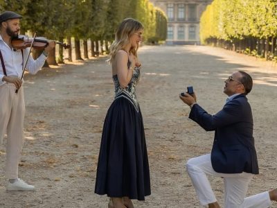 Ivana Gavrilovic se compromete con Ernesto Mejía en una romántica propuesta de matrimonio en Europa