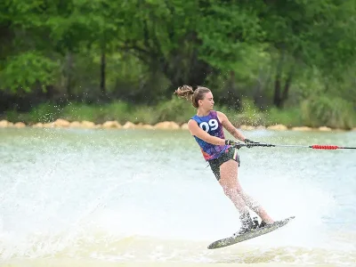Franchesca Pigozzi conquista medalla de plata en esquí náutico para República Dominicana