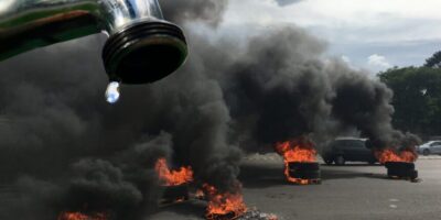 Protestan en Samaná por la escasez de agua potable