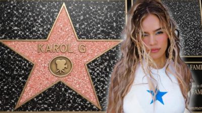 Karol G recibirá una estrella en el Paseo de la Fama de Hollywood en 2027