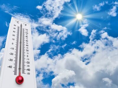 Indomet prevé calor, polvo del Sahara y aguaceros para este jueves