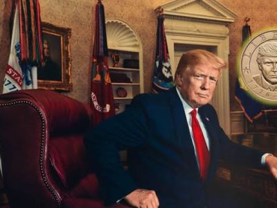 Trump inmortaliza su imagen en una moneda conmemorativa y desata debate en EE. UU.