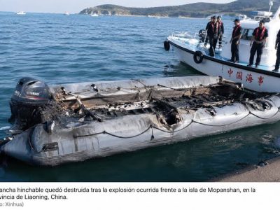 Explosión de embarcación deja al menos siete muertos en China