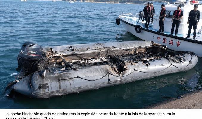Explosión de embarcación deja al menos siete muertos en China