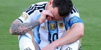 Messi rompe en llanto tras la derrota de Argentina en la final del Mundial 2026 Copa Mundial de FIFA • Final Estadio Nueva York Nueva Jersey • East Rutherford 🇪🇸 España 1 Final (TE) Hoy 0 🇦🇷 Argentina