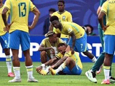 Neymar rompe en llanto tras la eliminación de Brasil del Mundial 2026