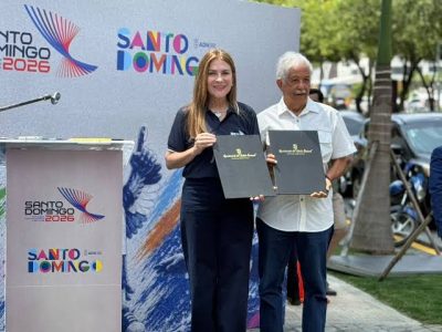 Carolina Mejía inaugura el parque lineal Paseo Paraíso con mural dedicado a los Juegos Centroamericanos 2026