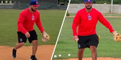Wander Franco entrena con el equipo dominicano con la mira puesta en Santo Domingo 2026