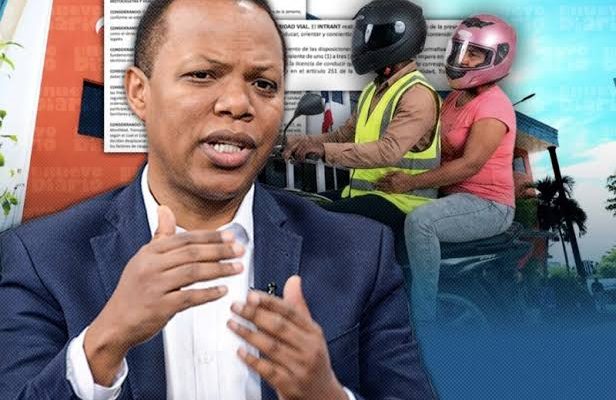 Milton Morrison propone que todas las motocicletas se vendan con dos cascos en República Dominicana