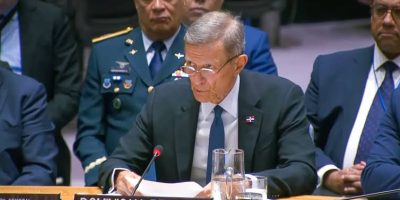 Roberto Álvarez respalda en la ONU renovación de la Fuerza de Supresión de Pandillas en Haití