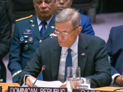 Roberto Álvarez respalda en la ONU renovación de la Fuerza de Supresión de Pandillas en Haití