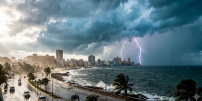 Santo Domingo tendrá una mañana calurosa, pero aumentan las lluvias y tormentas durante la tarde